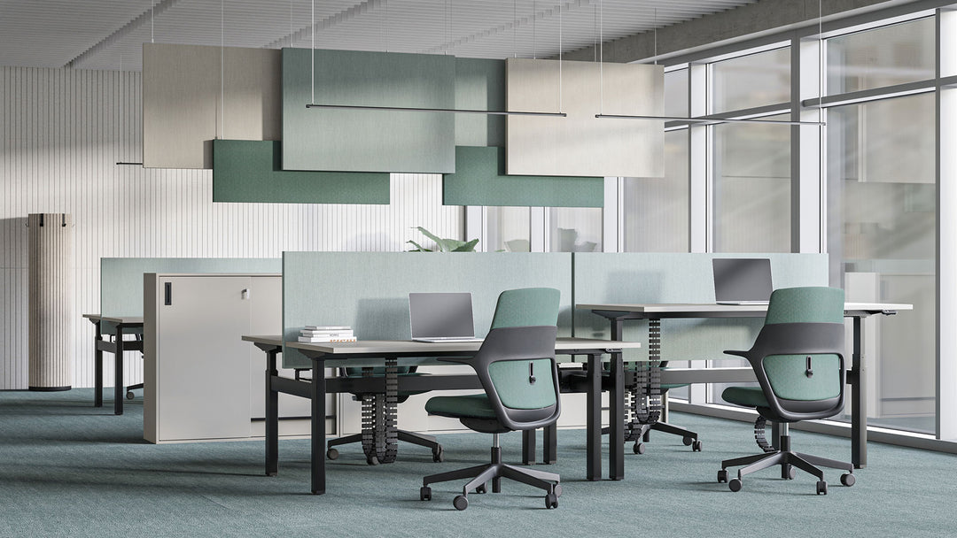 NY | BORDSKILLEVEGG B 160 - MØRKEBLÅ/LYSEBLÅ/GRØNN