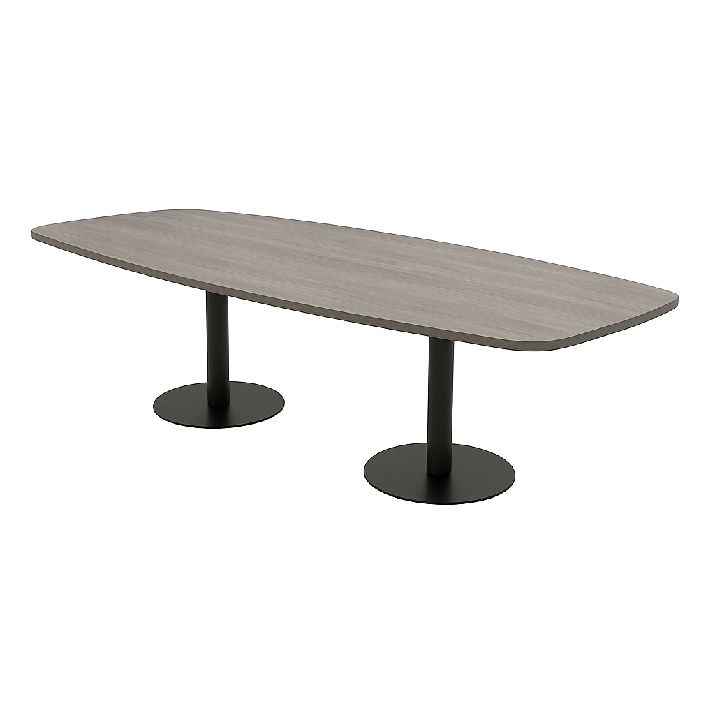 NYTT | GRÅ EIK MØTEBORD/KONFERANSEBORD 300CM