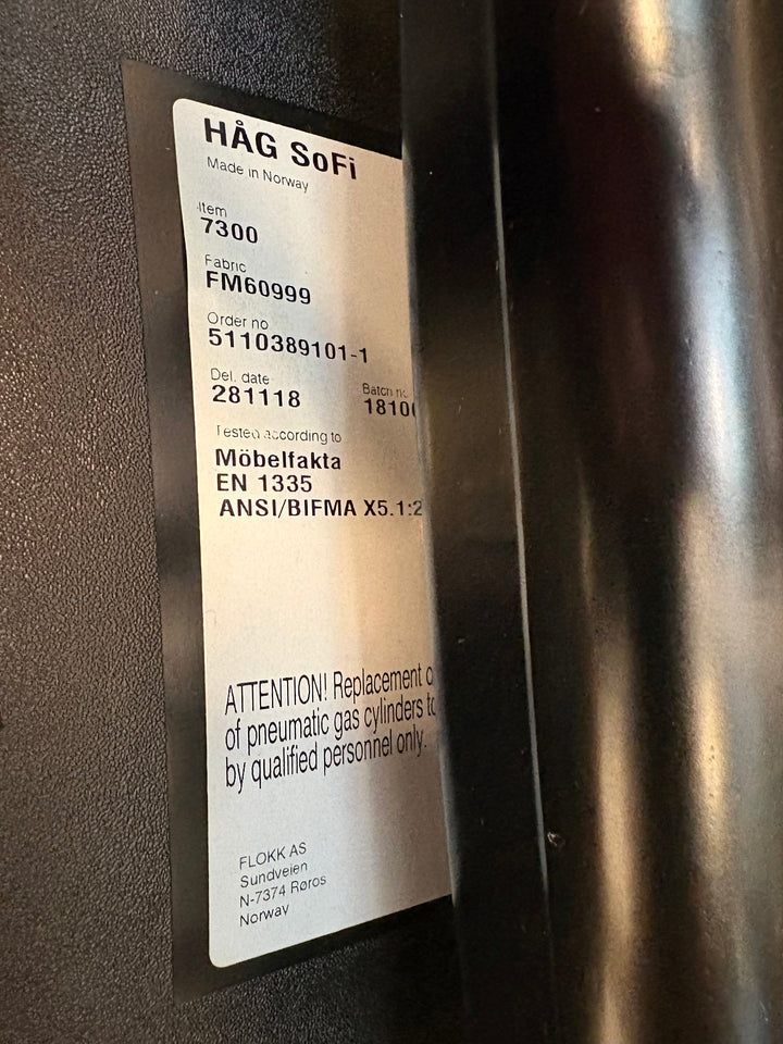 BRUKT (SOM NY) | HÅG SOFI 7300