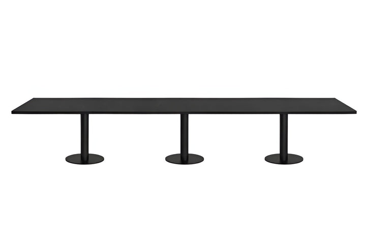 NYTT | SVART MATTE DENVER MØTEBORD/KONFERANSEBORD 400 CM