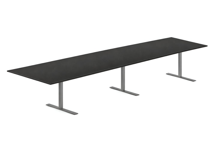 NYTT | SVART MATTE REKTANGULÆRT MØTEBORD/KONFERANSEBORD 360/400/480CM