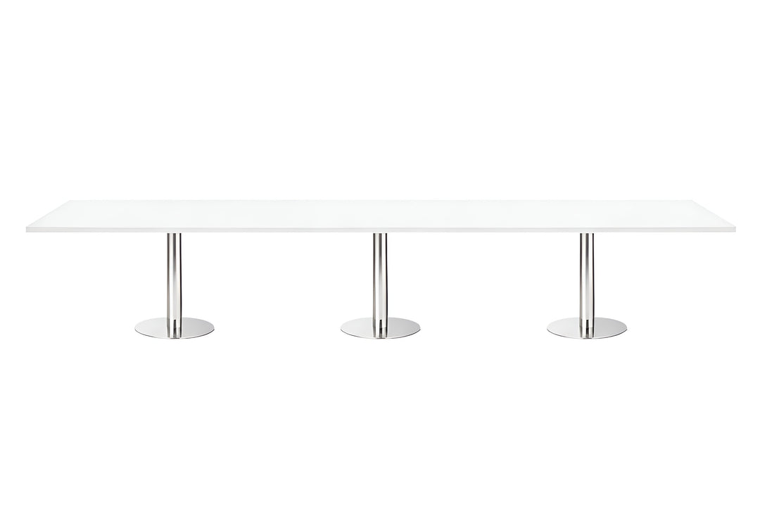 NYTT | HVIT DENVER MØTEBORD/KONFERANSEBORD 400 CM