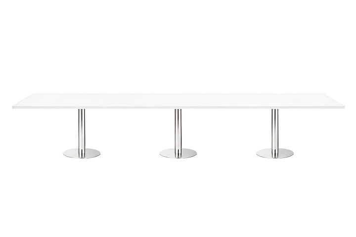 NYTT | HVIT DENVER MØTEBORD/KONFERANSEBORD 400 CM