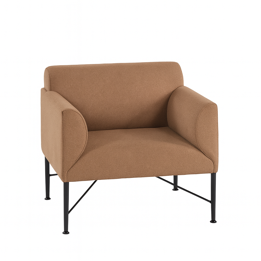 NY | MODERNE DIVA CLUB ENSETER SOFA I SAND
