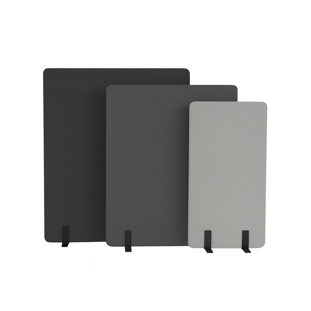 NY | SKILLEVEGG B 160 - SVART/MØRKEGRÅ/LYSEGRÅ