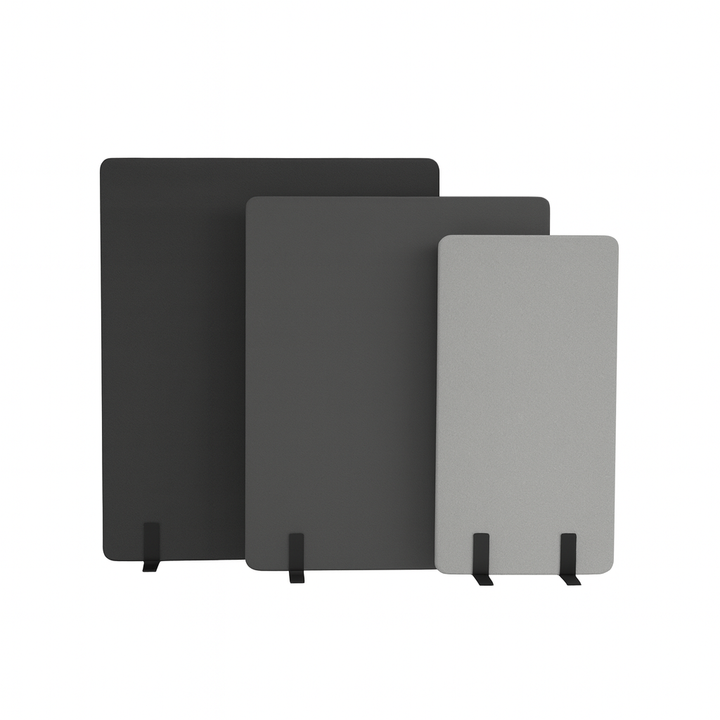 NY | SKILLEVEGG B 160 - SVART/MØRKEGRÅ/LYSEGRÅ