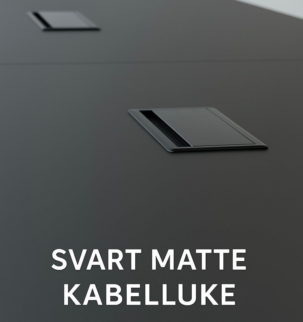 NYTT | CUBE DESIGN MØTEBORD/KONFERANSEBORD LYSGRÅ 6 STØRRELSER