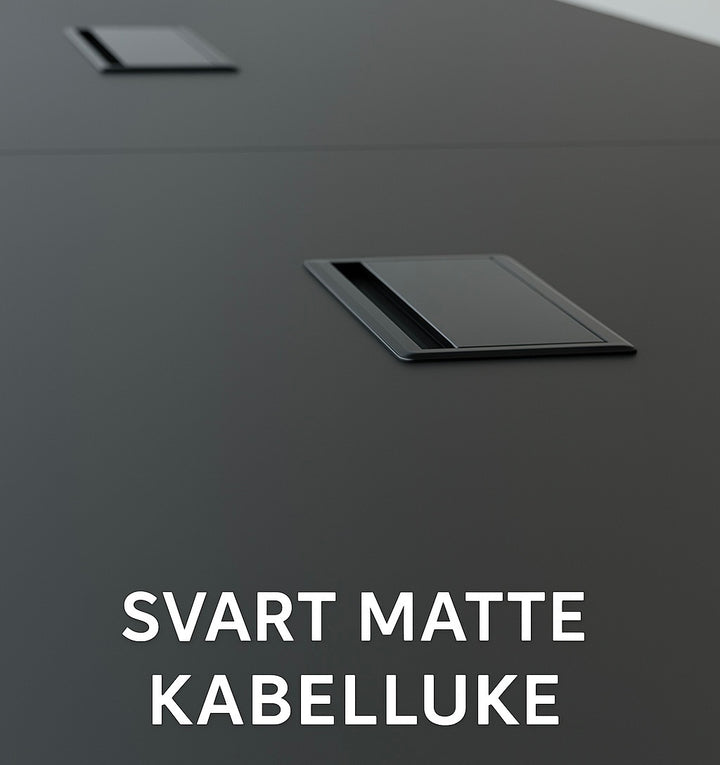 NYTT | CUBE DESIGN MØTEBORD/KONFERANSEBORD LYSGRÅ 6 STØRRELSER