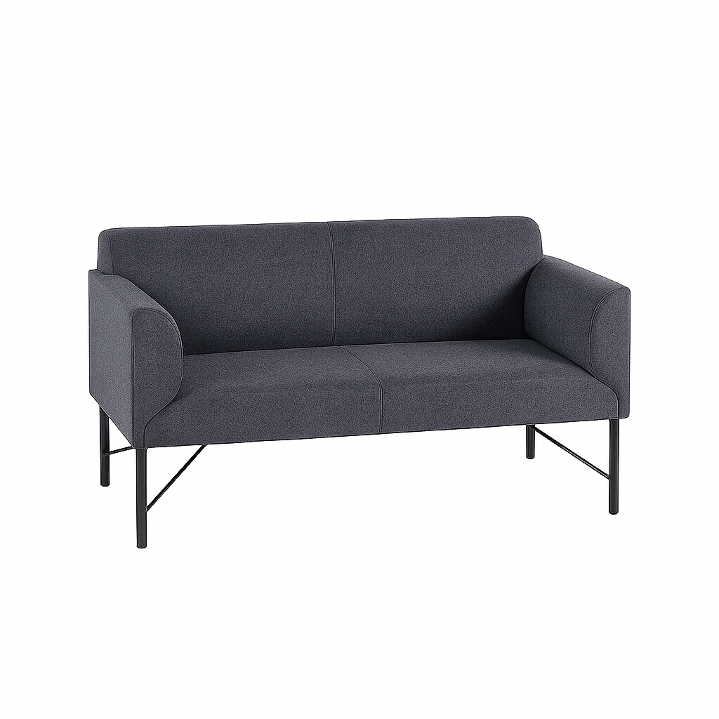 NY | MODERNE DIVA CLUB TOSETER SOFA I GRÅ