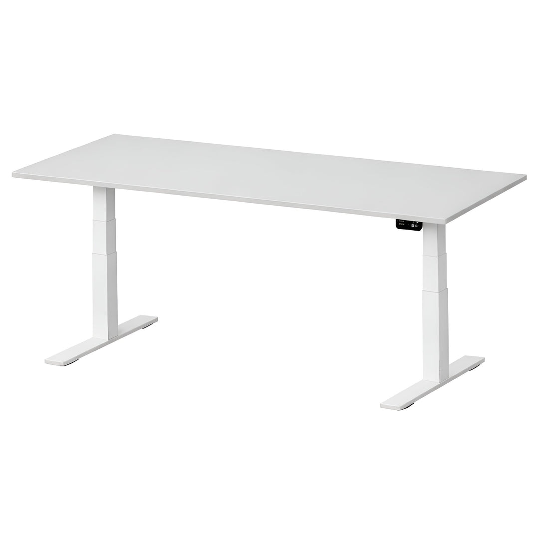 NYTT | ELEKTRISK HEV/SENK SKRIVEBORD LYSGRÅ