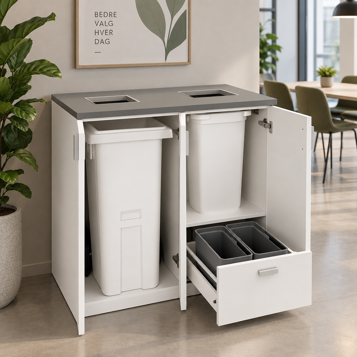 NYTT | HUB SKAP 1100 MED KILDESORTERING