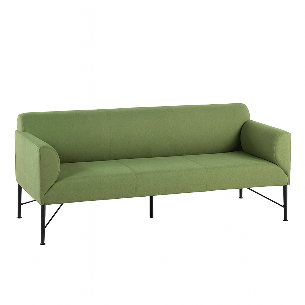 NY | MODERNE DIVA CLUB TRESETER SOFA I GRØNN