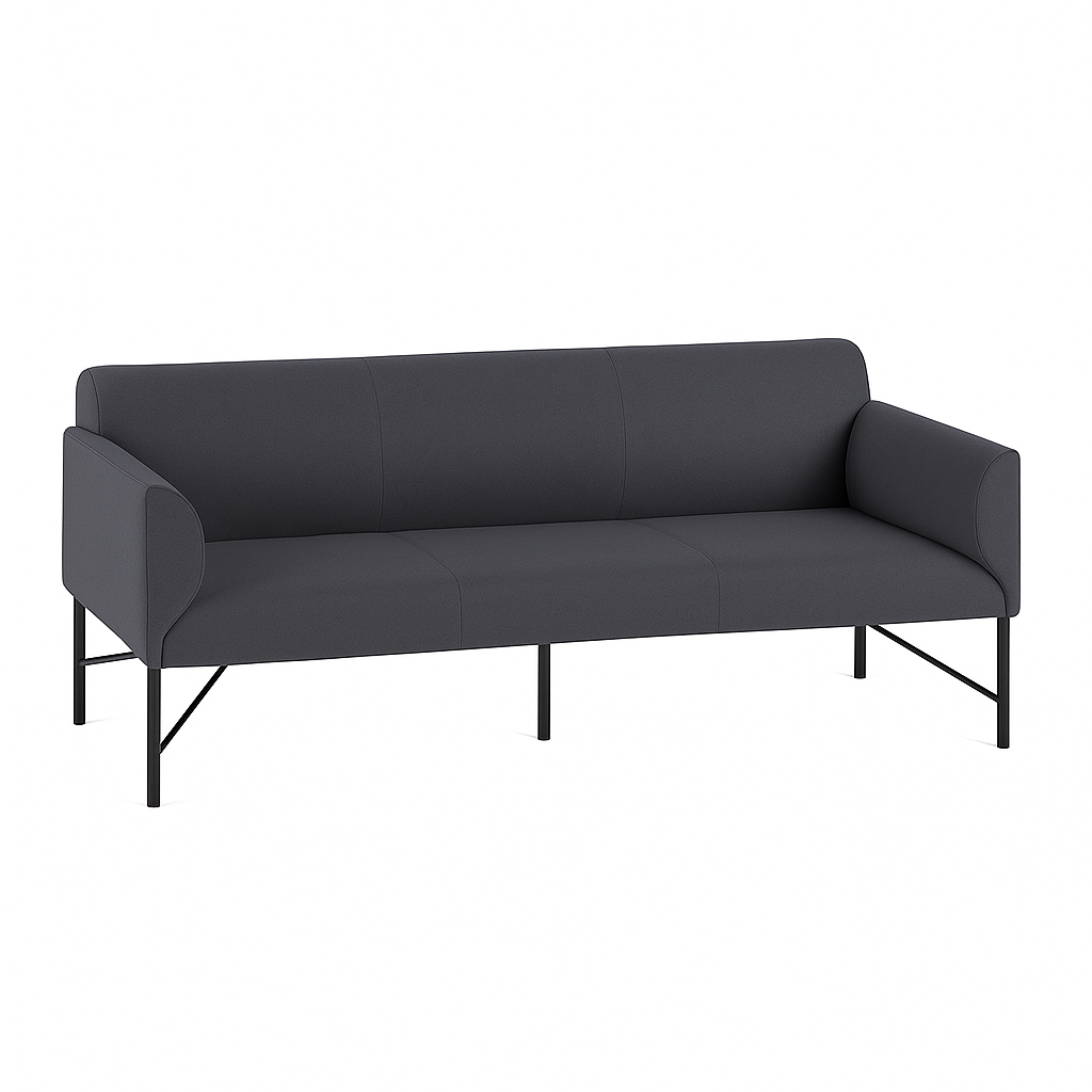 NY | MODERNE DIVA CLUB TRESETER SOFA I GRÅ