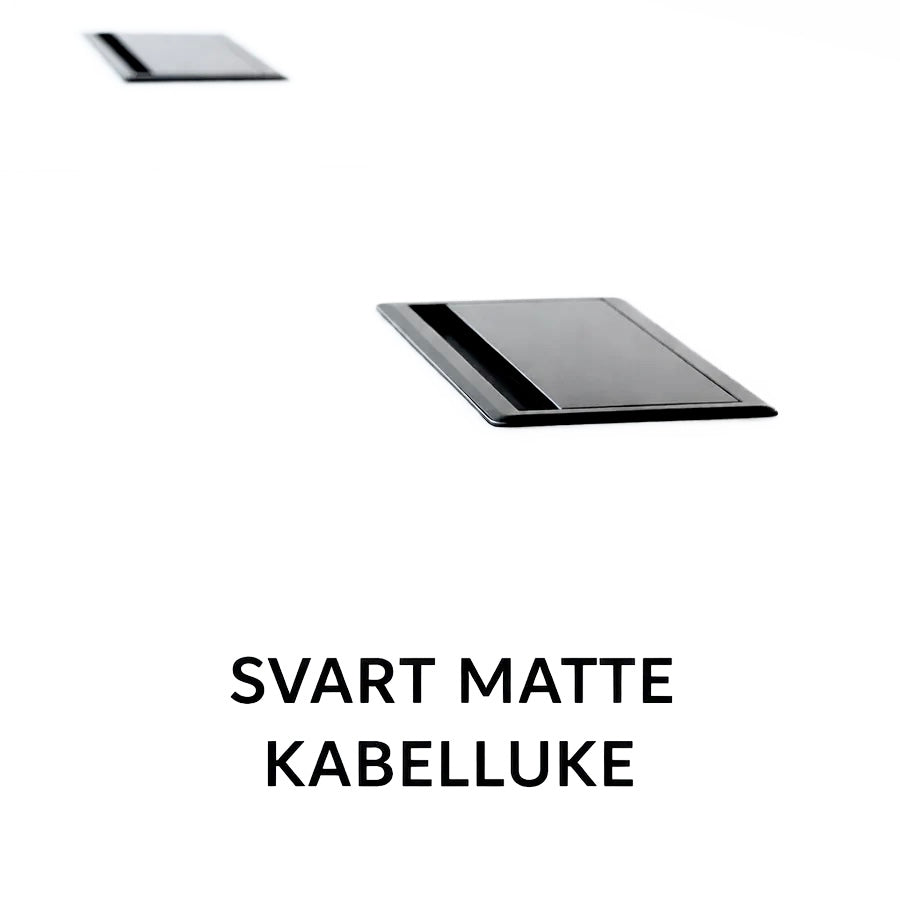 NYTT | HVIT REKTANGULÆRT MØTEBORD/KONFERANSEBORD 2 STØRRELSER