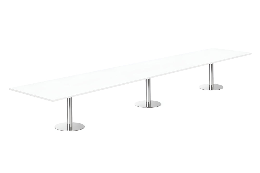 NYTT | HVIT DENVER MØTEBORD/KONFERANSEBORD 400 CM