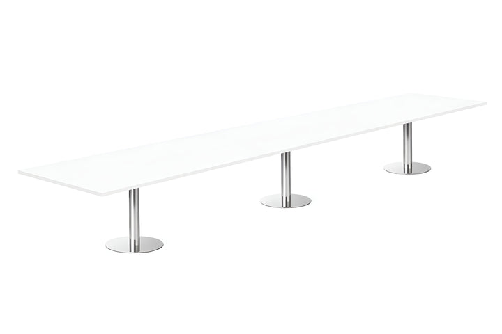 NYTT | HVIT DENVER MØTEBORD/KONFERANSEBORD 400 CM