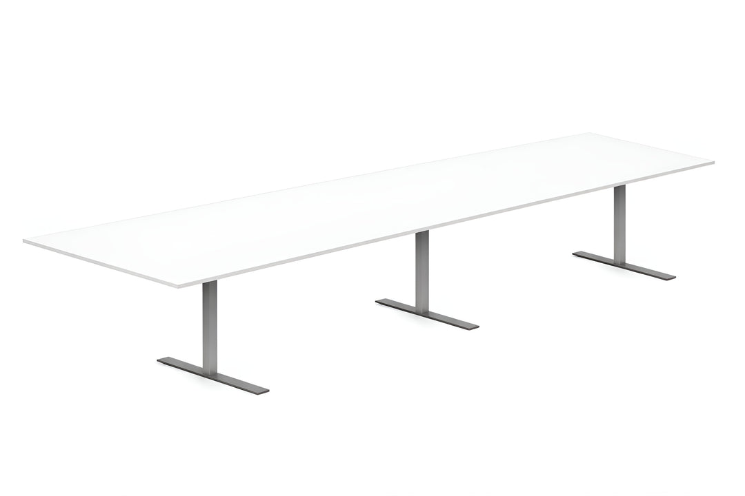 NYTT | HVIT REKTANGULÆRT MØTEBORD/KONFERANSEBORD 360/400/480CM