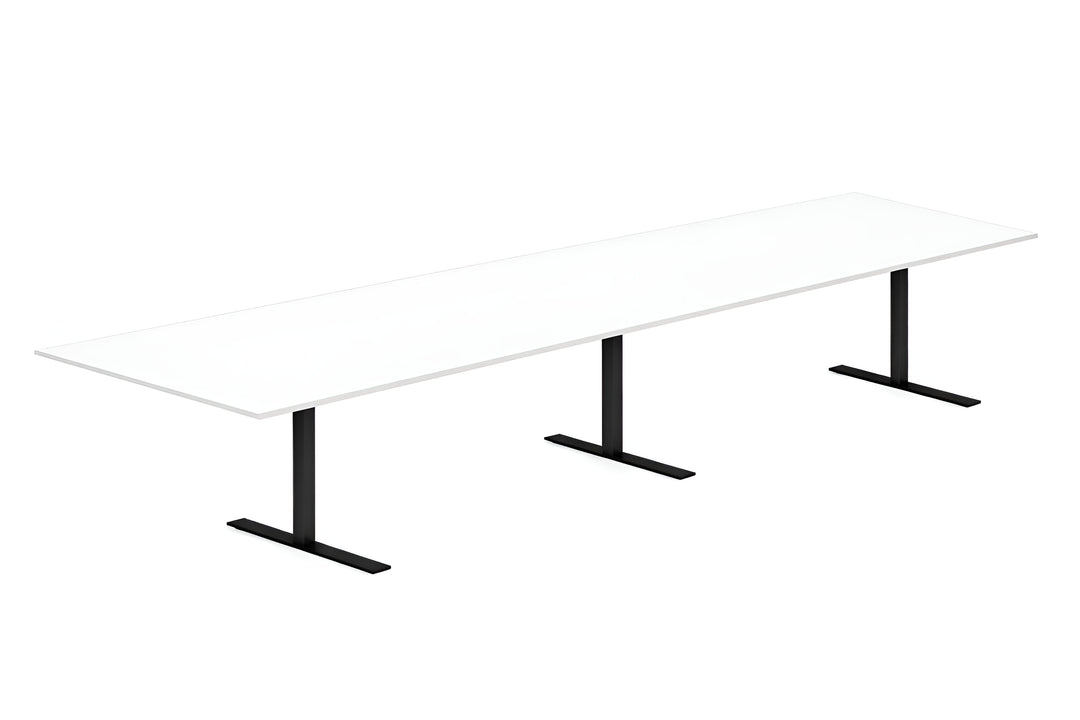 NYTT | HVIT REKTANGULÆRT MØTEBORD/KONFERANSEBORD 360/400/480CM