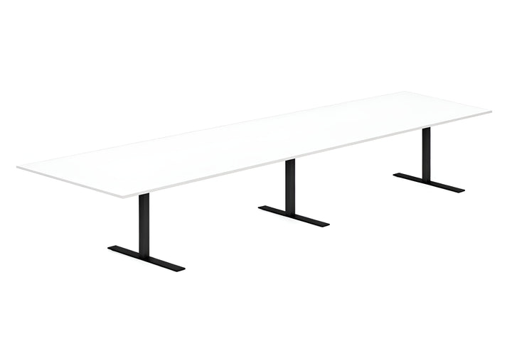NYTT | HVIT REKTANGULÆRT MØTEBORD/KONFERANSEBORD 360/400/480CM