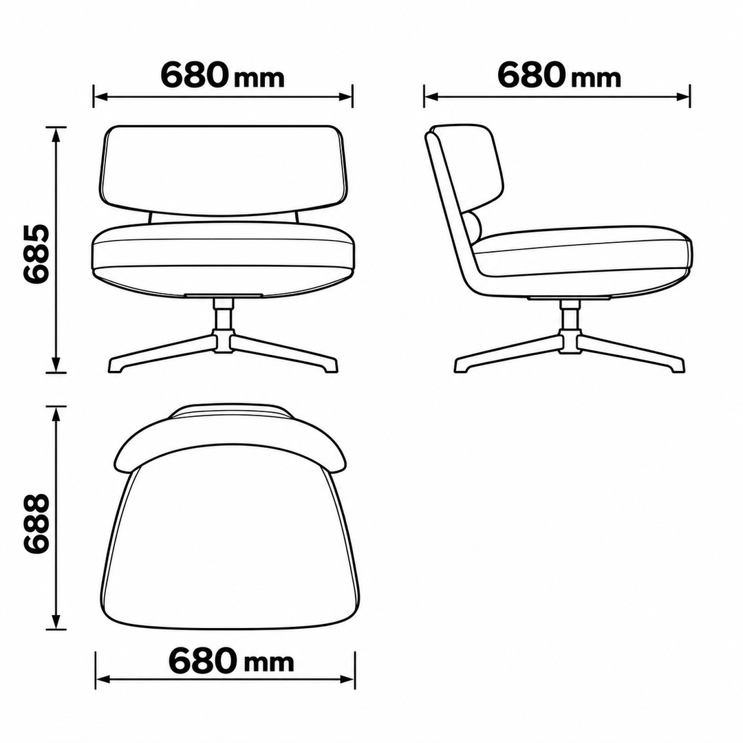 NY | LOUI DESIGN LOUNGESTOL
