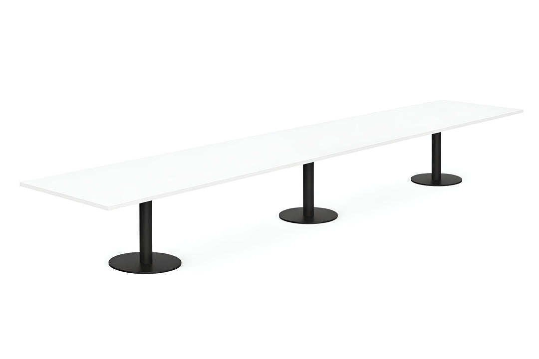 NYTT | HVIT DENVER MØTEBORD/KONFERANSEBORD 400 CM