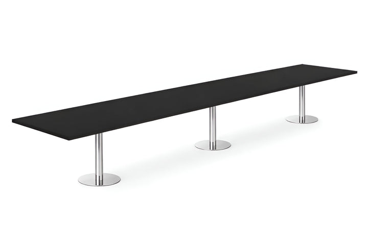 NYTT | SVART MATTE DENVER MØTEBORD/KONFERANSEBORD 400 CM