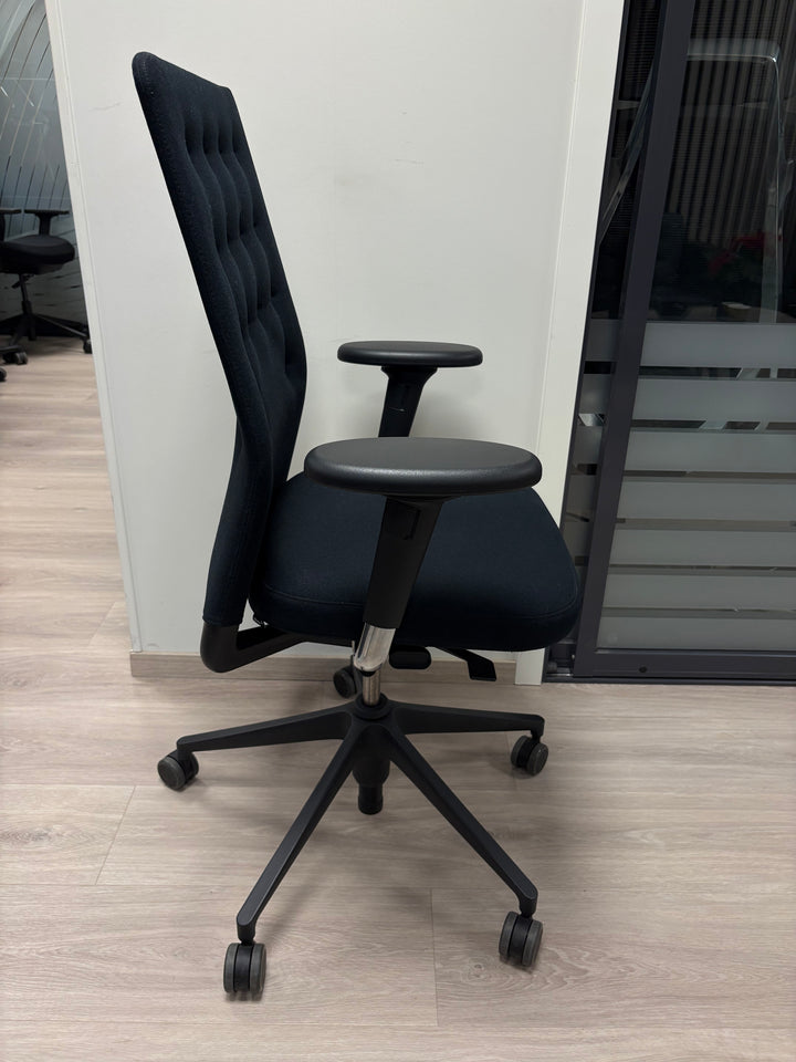 BRUKT | VITRA ID TRIM KONTORSTOL SVART