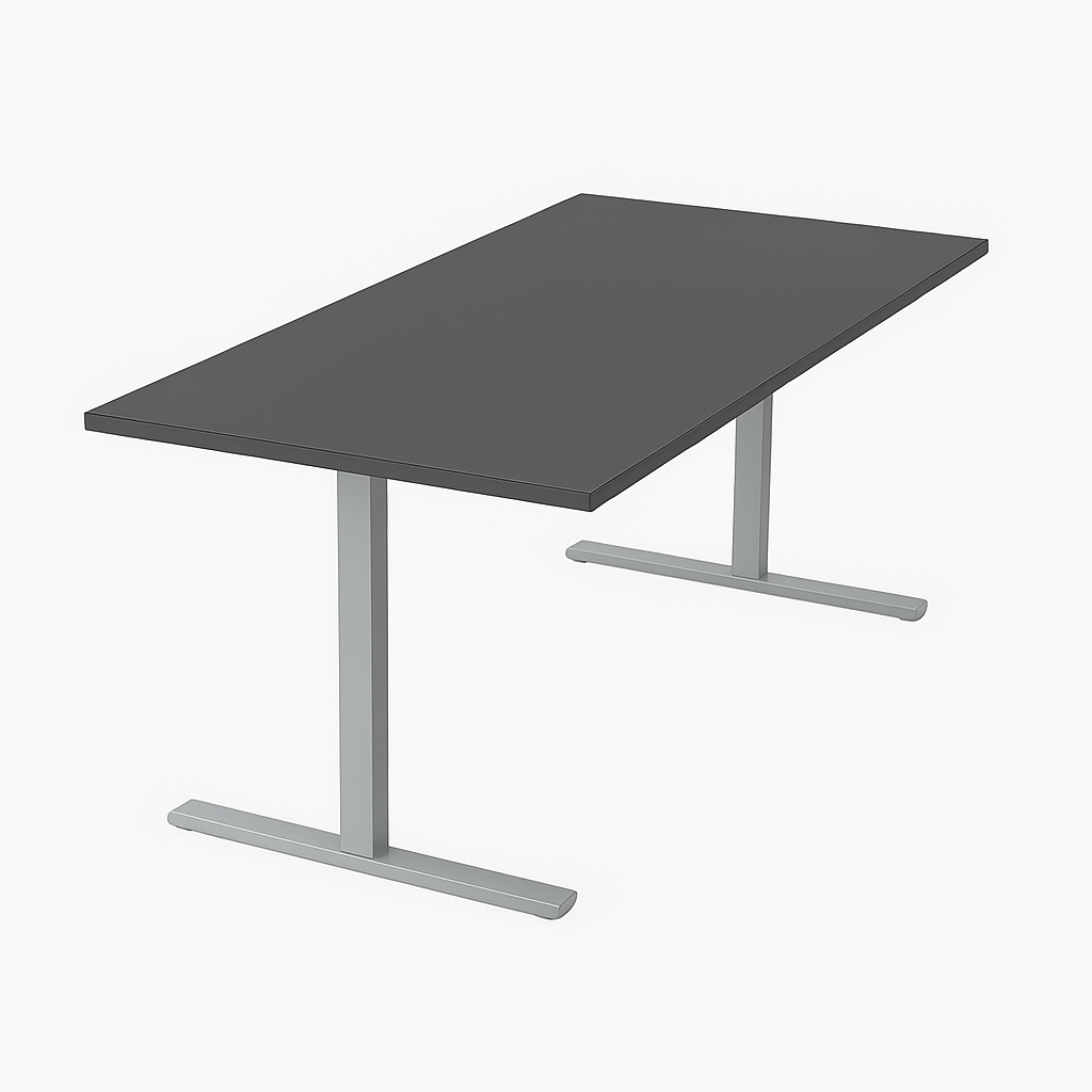NYTT | ELEKTRISK HEV/SENK SKRIVEBORD MØRKEGRÅ