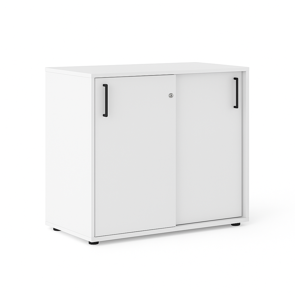 NYTT | SKYVEDØRSKAP I HVIT