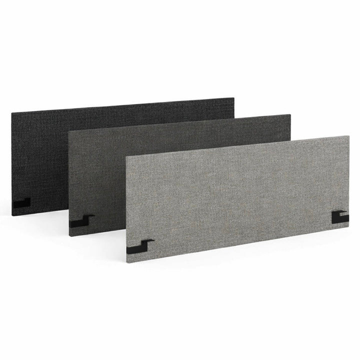 NY | BORDSKILLEVEGG B 120 - SVART/MØRKEGRÅ/LYSEGRÅ