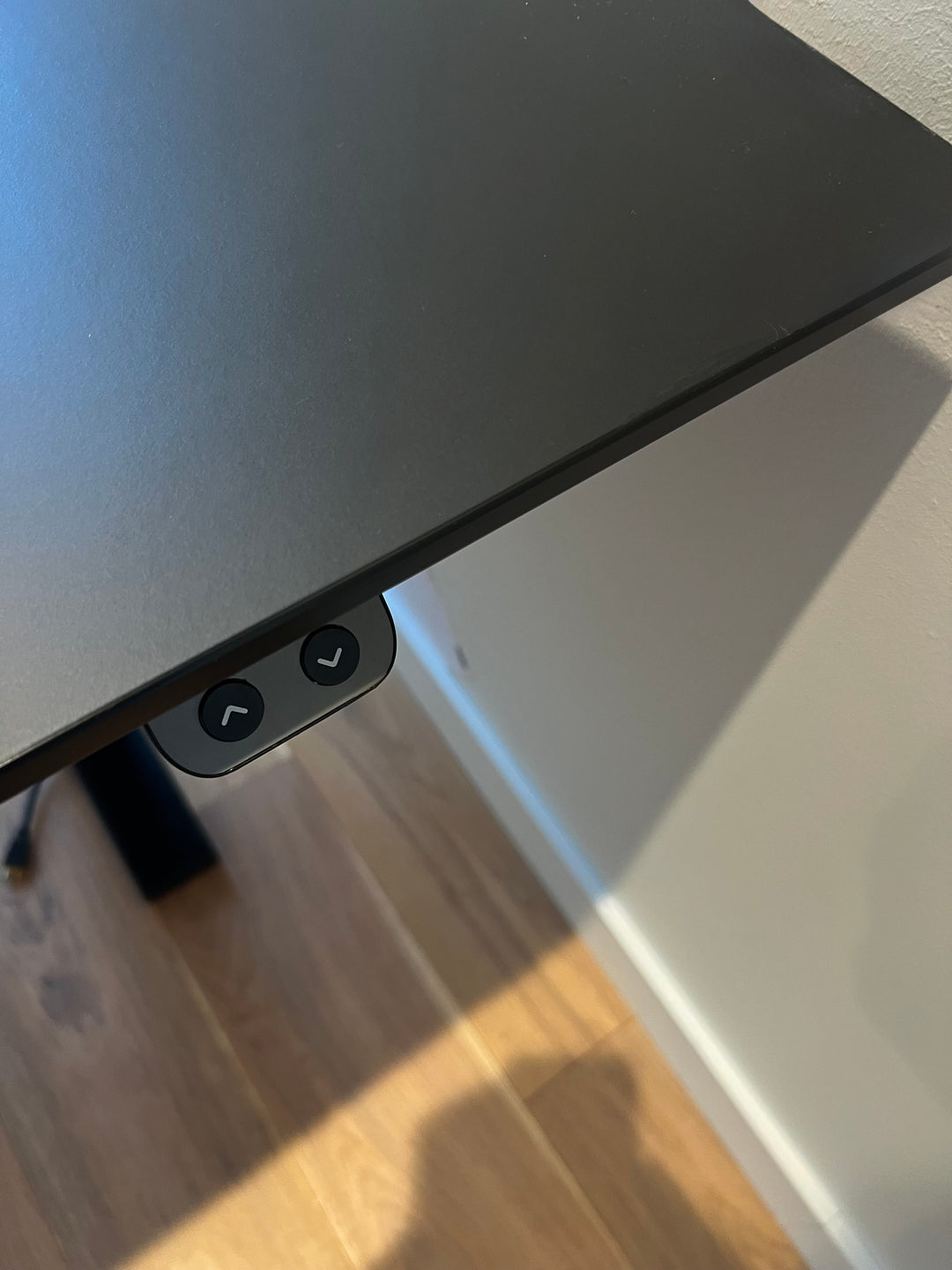 BRUKT | ELEKTRISK SVART MØTEBORD/KONFERANSEBORD 240 CM