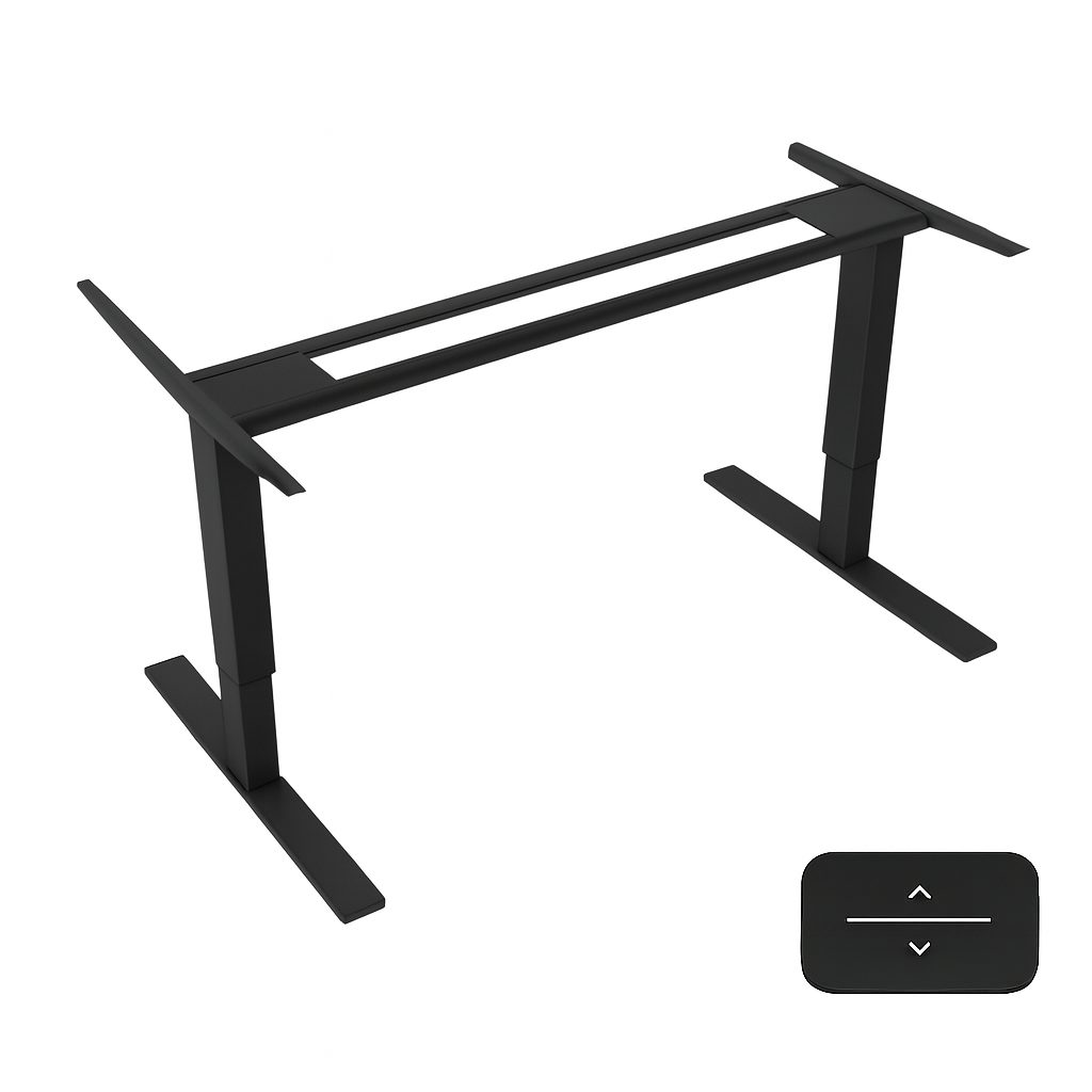 NYTT | IDT ELEKTRISK HEV/SENK UNDERSTELL 2 BEIN SVART