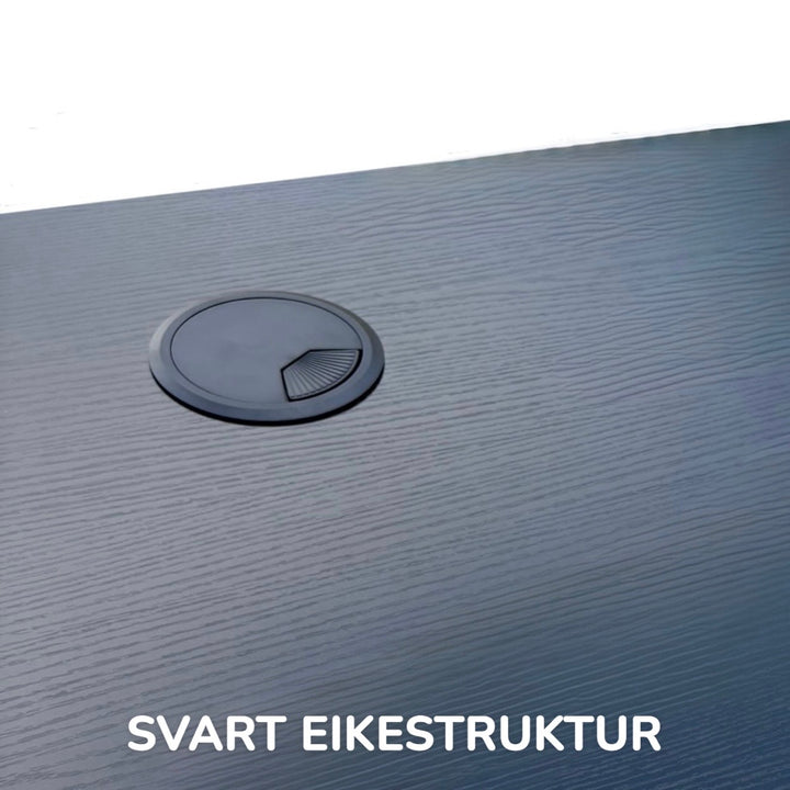 NYTT | MANUELT SKRIVEBORD SVART