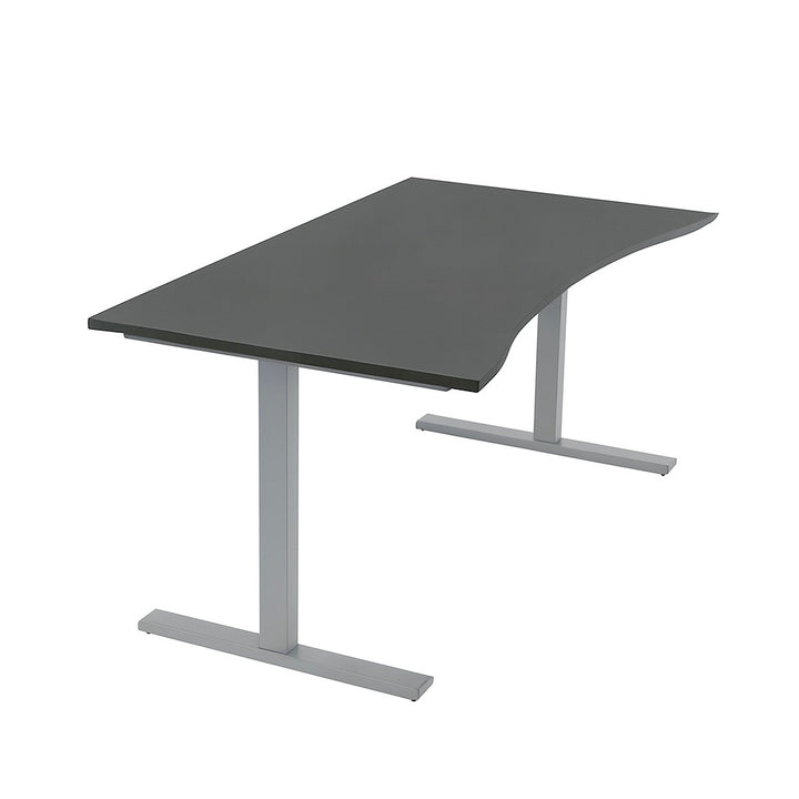 NYTT | ELEKTRISK HEV/SENK SKRIVEBORD MED MAGEBUE MØRKEGRÅ