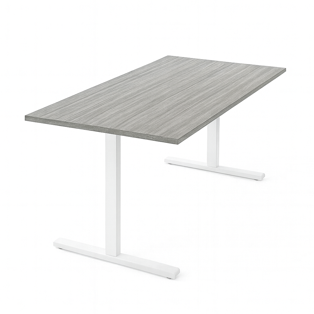 NYTT | ELEKTRISK HEV/SENK SKRIVEBORD GRÅ EIK