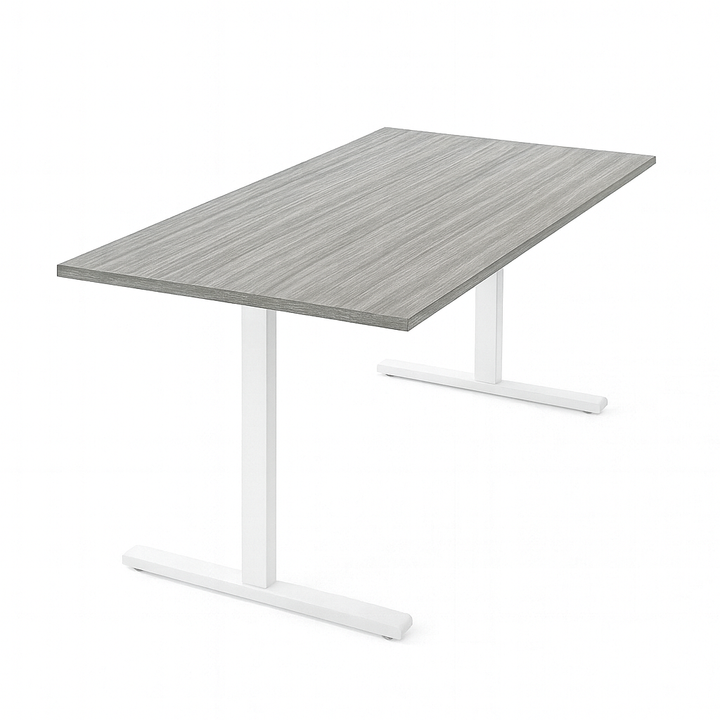 NYTT | ELEKTRISK HEV/SENK SKRIVEBORD GRÅ EIK