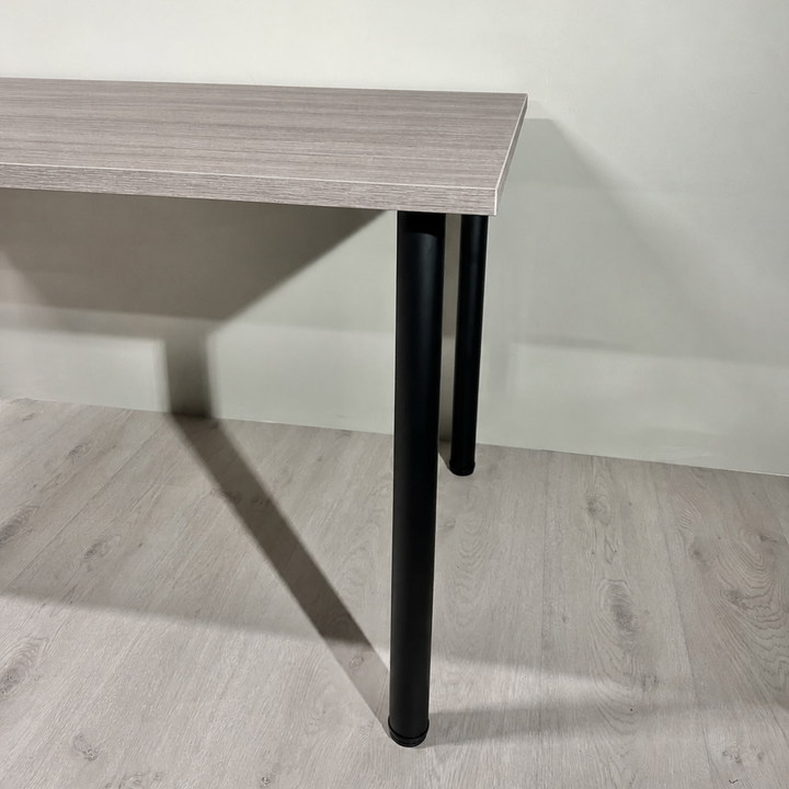 NYTT | MANUELT SKRIVEBORD GRÅ EIK