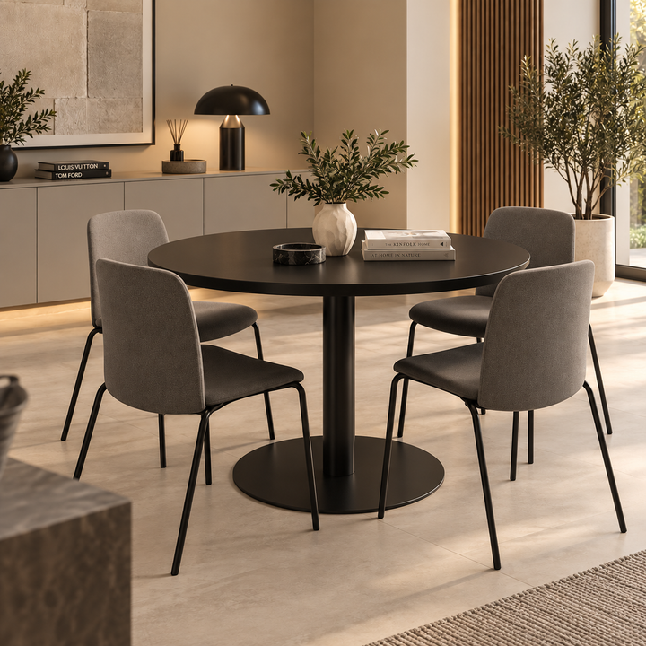 NYTT | NORSE RUNDT MØTEBORD/LOUNGEBORD SVART