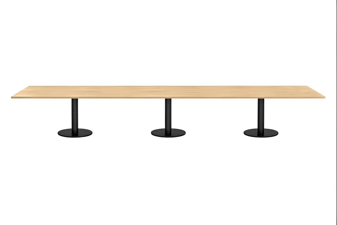 NYTT | LYS EIK MØTEBORD/KONFERANSEBORD 400 CM