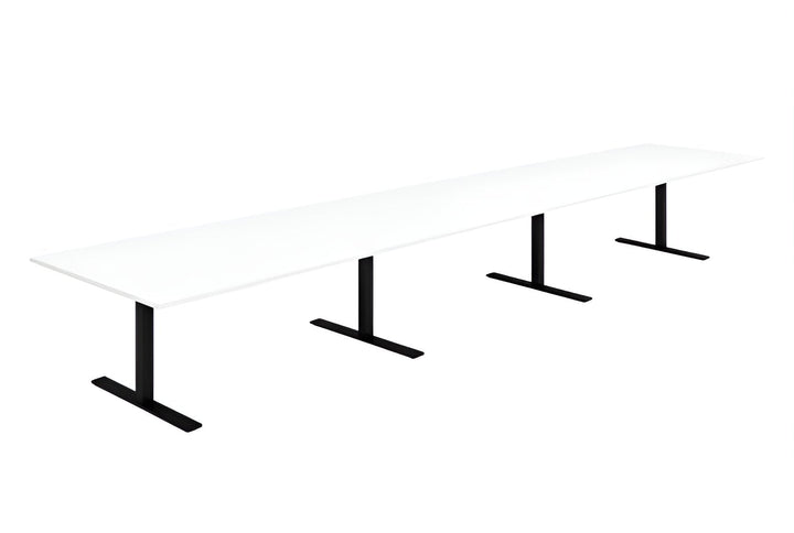 NYTT | HVIT DENVER MØTEBORD/KONFERANSEBORD 400 CM