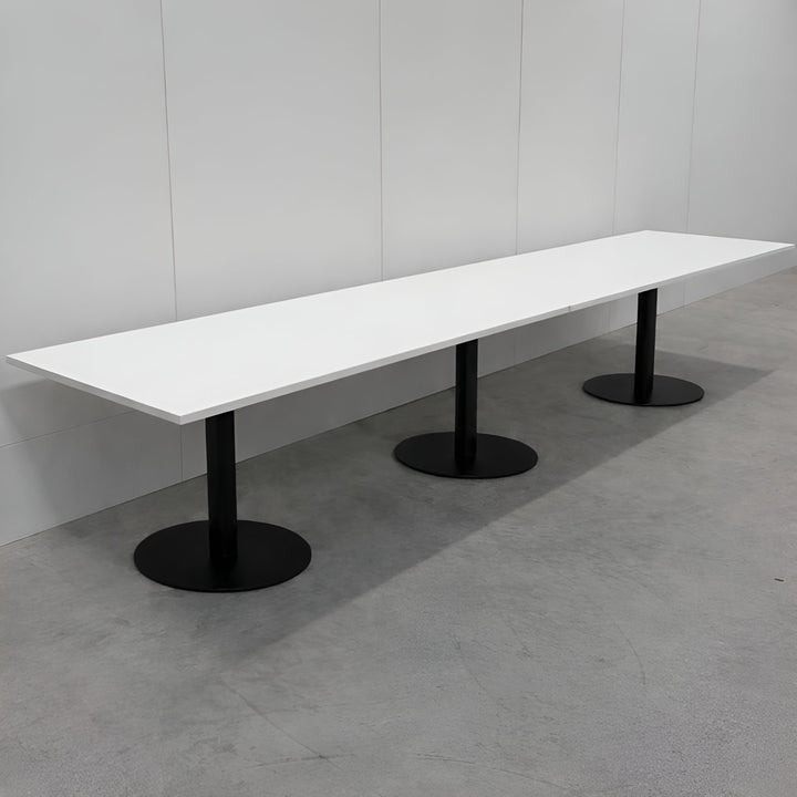 NYTT | HVIT DENVER MØTEBORD/KONFERANSEBORD 400 CM