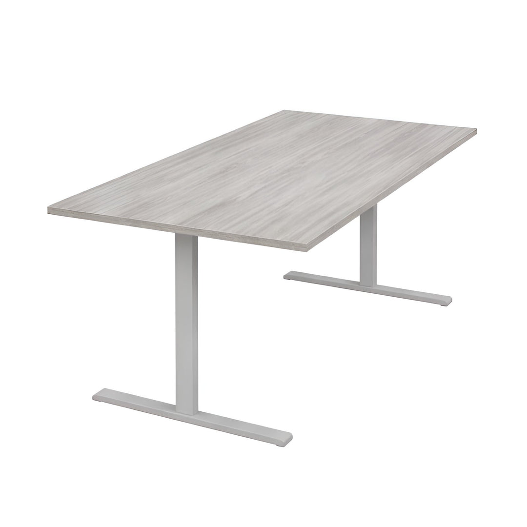 NYTT | ELEKTRISK HEV/SENK SKRIVEBORD GRÅ EIK